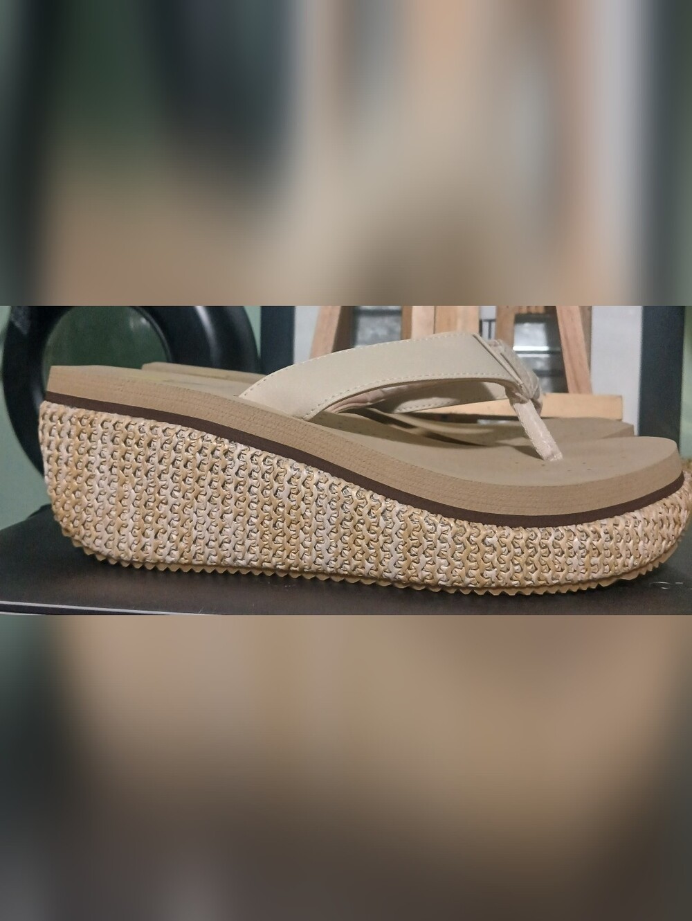 NWOT Volatile Island Wedge Sandals